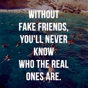 Thank you fake friends