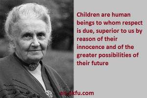 Quotes for Montessori Teachers on Pinterest | Maria Montessori ...
