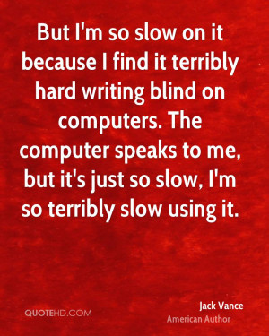 Jack Vance Computers Quotes