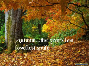 Fall Sayings & Photos - http://thegardeningcook.com/inspirational-fall ...