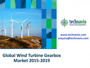 Global Wind Turbine Gearbox Market 2015-2019
