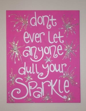 don't ever let anyone dull your sparkle birthday wish for sister image ...