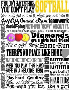 softball quotes more softball life softball baseb birthday parties ...