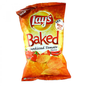 Lays baked sunkissed tomato flavour 67 gms