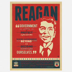 President Reagan Quote 18x24 poster, art, multi