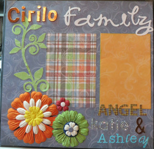 Family Quotes layout - Lickety Split Scrapbooks - CKC Lancaster 2012