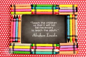 ... Teacher Quotes ! While you are there, check out her super cute Crayon