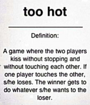 Too hot |Pinned from PinTo for iPad|