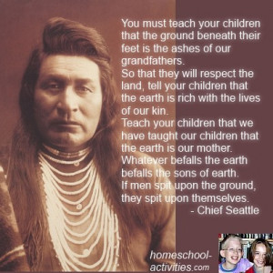 Chief Seattle Quotes Animals. QuotesGram