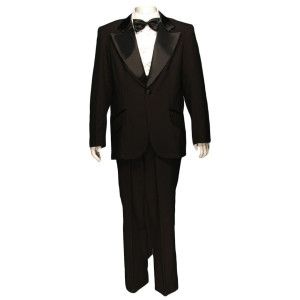 Dumb and Dumber Costume - 1970's Tuxedo - Black Tuxedo
