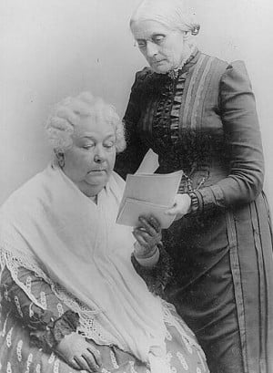 what led lucretia mott and elizabeth cady stanton to work together?