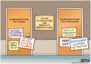 Deficit Reduction Subcommittees by RJ Matson, Roll Call from www ...