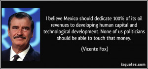 Mexico should dedicate 100% of its oil revenues to developing human ...