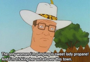 ITT: We quote Hank Hill