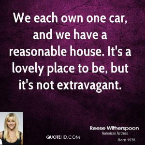 Reese Witherspoon Car Quotes