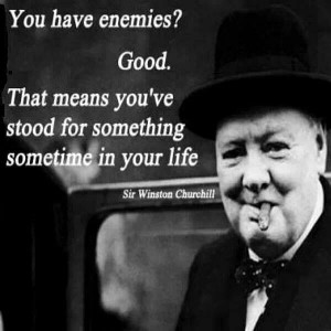 Churchill - you stood for something