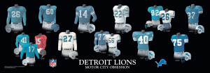 The Evolution Detroit Lions