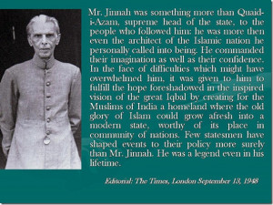 Tributes to the Quaid e Azam Mohammad Ali Jinnah