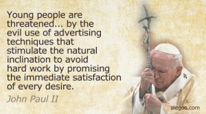 Pope John Paul Ii Quotes On Youth -pope-john-paul-ii-quotes-