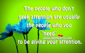 seeking attention quotes the day you stop seeking