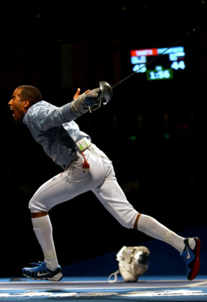 olympics day 9 fencing in this photo keeth smart keeth smart of the