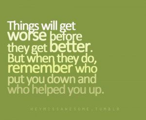 Deep Life People Who Put You Down Quotes