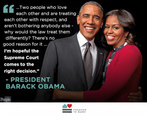 QUEER QUOTE: Obama Hopes Supreme Court Makes 