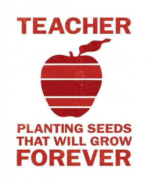 teachers plant seeds
