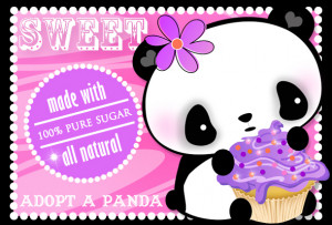 images download love. Sweet Panda Cupcake Art Print Download! Love ...