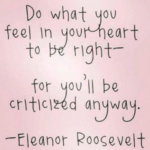 Eleanor Roosevelt #quote