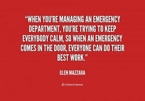 Emergency Department Quotes