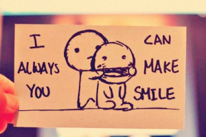 Smile cute quotes about love
