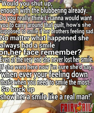 Fairy Tail quote - Natsu Dragneel by monkeymonkey153