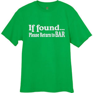 ... -return-to-Bar-funny-saying-tee-st-patricks-pattys-day-green-t-shirt