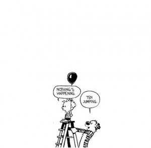 this isn't happiness™ (Calvin and Hobbes), Peteski