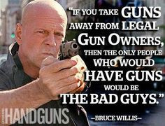 Bruce Willis - It really isn't to difficult. More