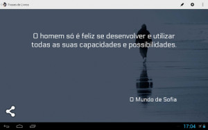 Book Quotes in Portuguese - screenshot thumbnail