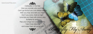 Butterfly Poem Cover for Facebook Timeline