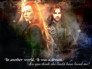 Tauriel and Kili... I completely ship them so much and I'm pissed ...