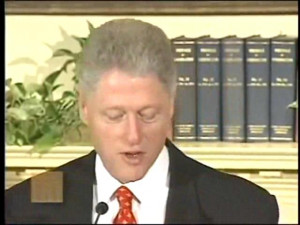 ... to the Lewinsky Allegations (January 26, 1998) Bill Clinton.ogv