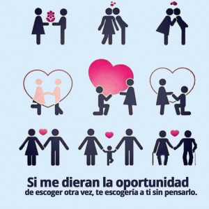 Imagen de amo Si me dieran la oportunidad de escoger otra vez, te ...