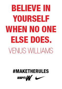 words from venus williams # maketherules more motivation tennis quotes ...