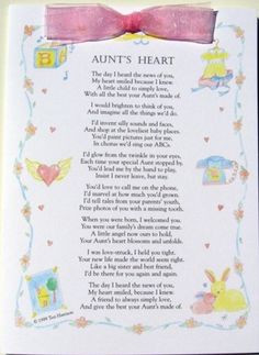 Poems Love Aunt Niece Quoteko