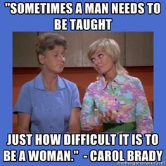 Brady Bunch Alice and Carol - 