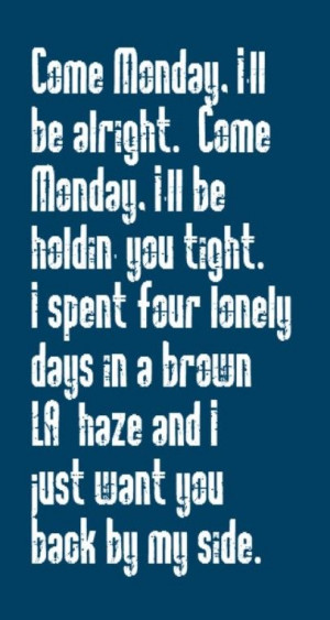 Jimmy Buffett - Come Monday - song lyrics, song quotes,music lyrics ...