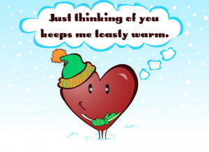 Sweet Hearts Keep Me Warm Ecard picture