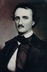 Picture of poet Edgar Allan Poe; nineteenth century American ...