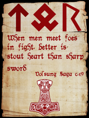 Viking quote 2 by SkaldicProductions