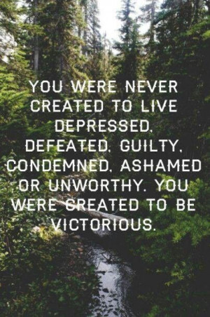 You were created to be victorious