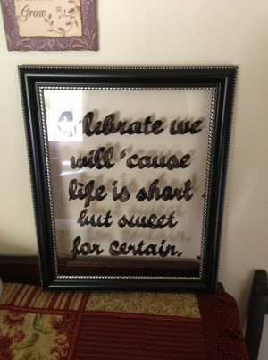 DIY Quote Frame - 